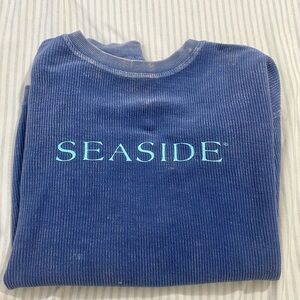 Seaside Ribbed Sweatshirt
